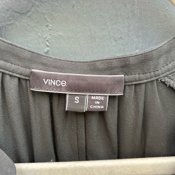 Vince Georgette Silk Cap Dolman Sleeve Blouse, Small (oversized) - Picture 7 of 8